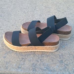 Like new madden girl slides/sandals size 6